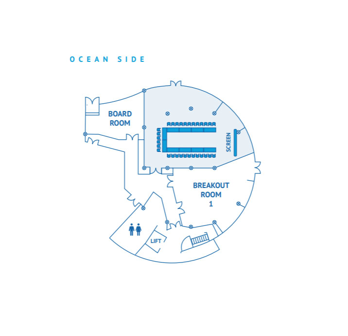 U-shape Floor Plan