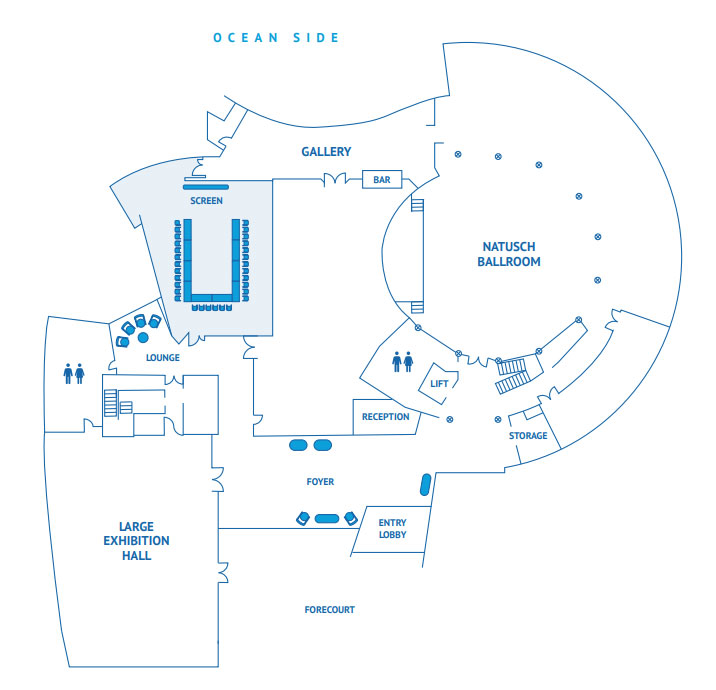 U-Shape Floor Plan