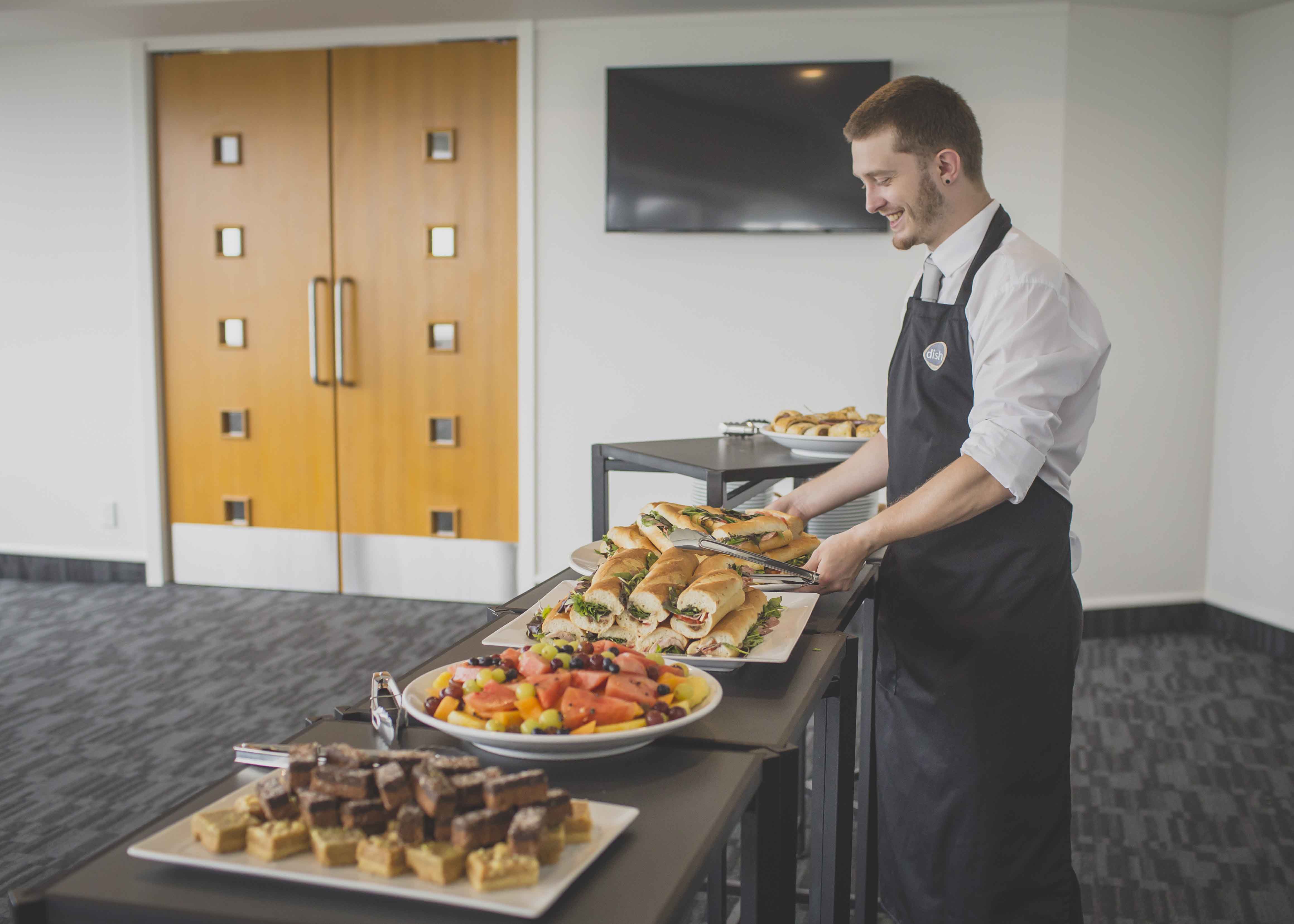 Dish Catering provide a wide range of delicious menu options for your meeting or event